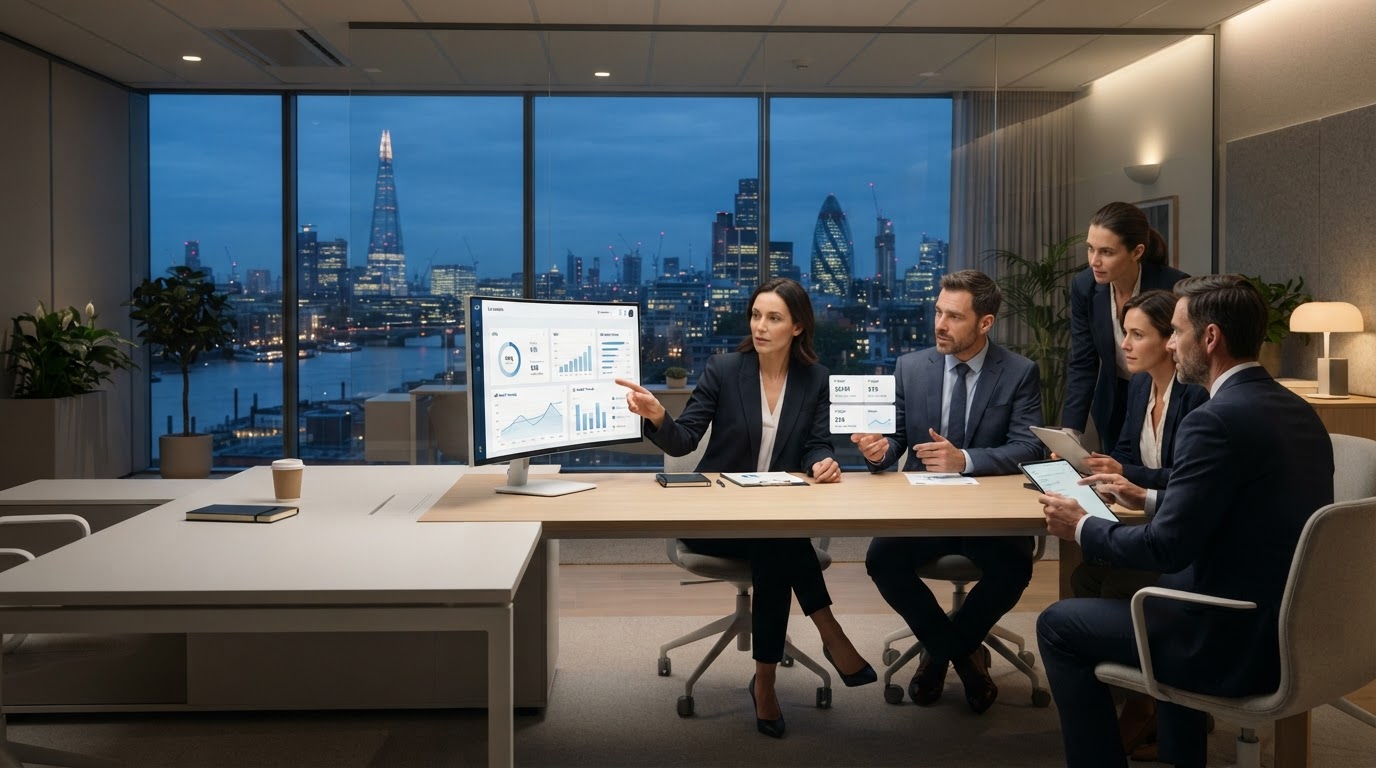 Verdant Vision AI platform analysing financial data to support long-term family wealth decisions